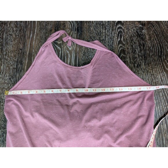 Lululemon Knot Sleeveless Halter Tank Pink Gym Yoga 6 Altered Athleta sure 149 - Picture 7 of 7